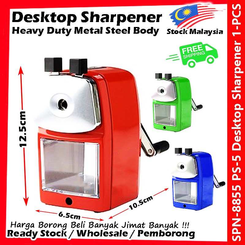 Desktop manual pencil best sale sharpener