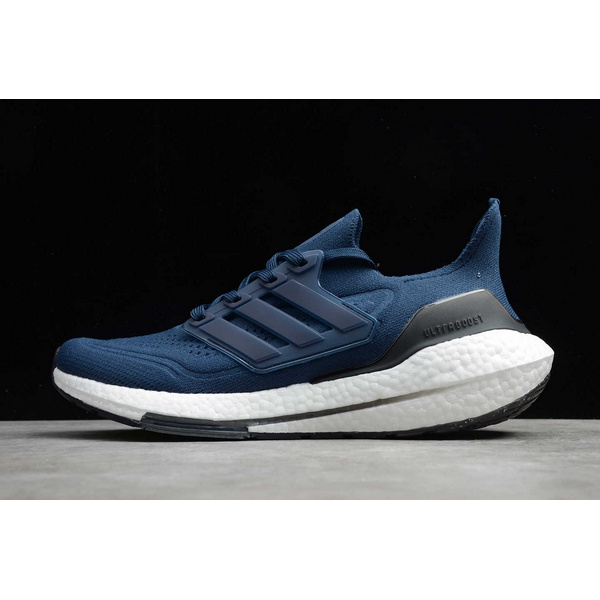 in stock Ultraboost 21 Midnight Navy Black White FY0350 Sports Running Shoes fast deliver Shopee Malaysia