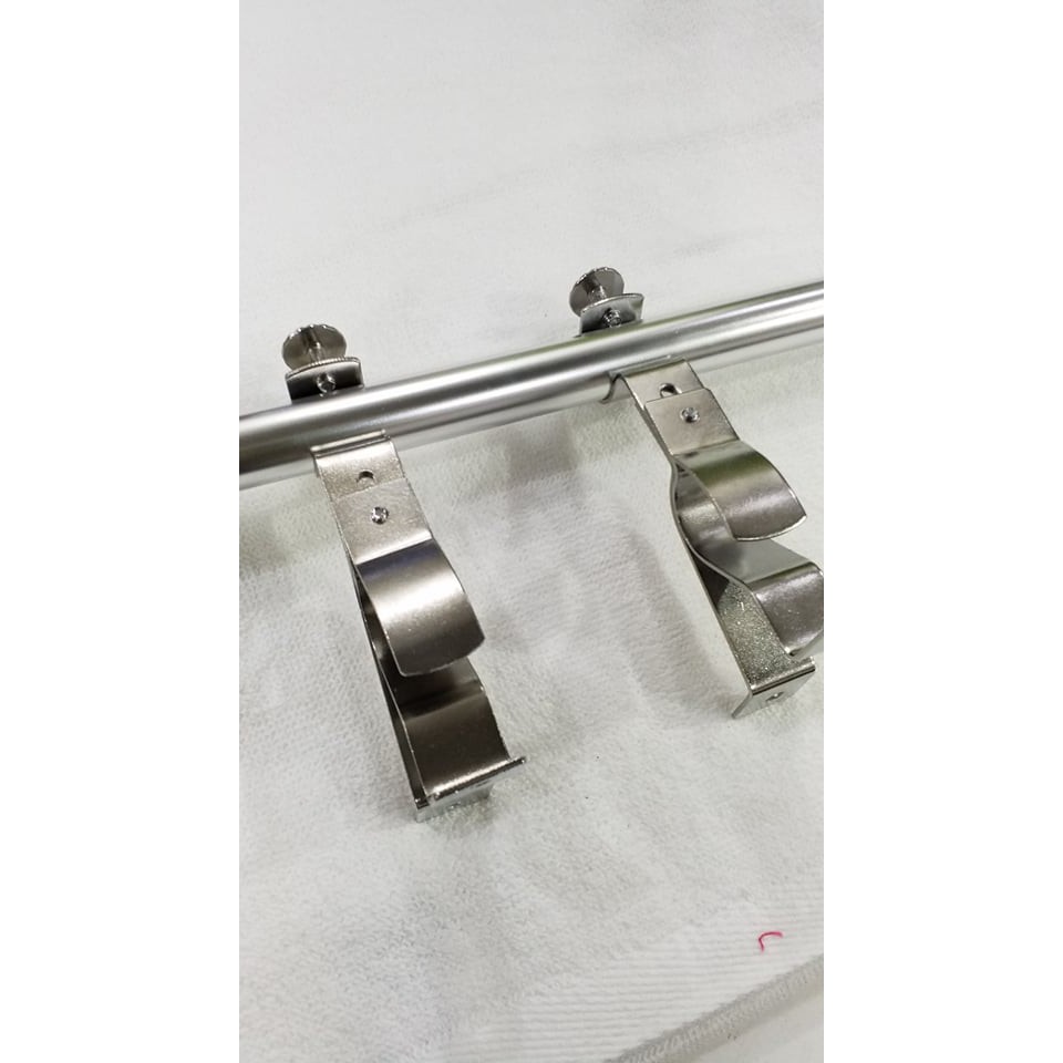 New Set of 2 Double Curtain Rod Bracket for 3/4 Shopee Malaysia