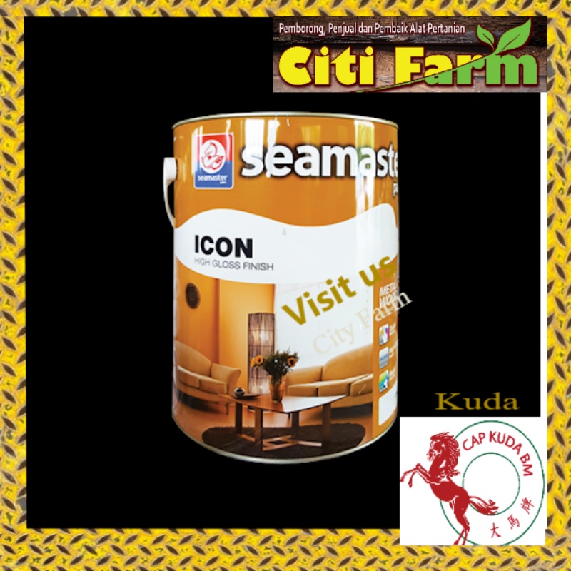 1 LITER Seamaster Icon High Gloss Finish Paint Exterior &Interior