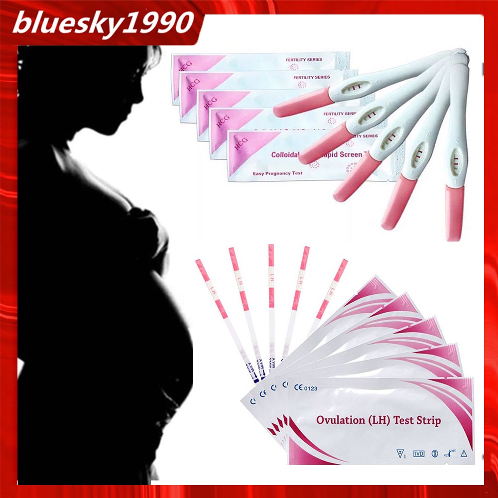 【READY STOCK】10Pcs UPT OPK Pregnancy Test Strip LH Ovulation Test Strip ...