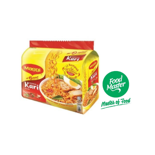 Maggi 2 Minute Noodles Curry 79g X 5bag Free Premium Packing