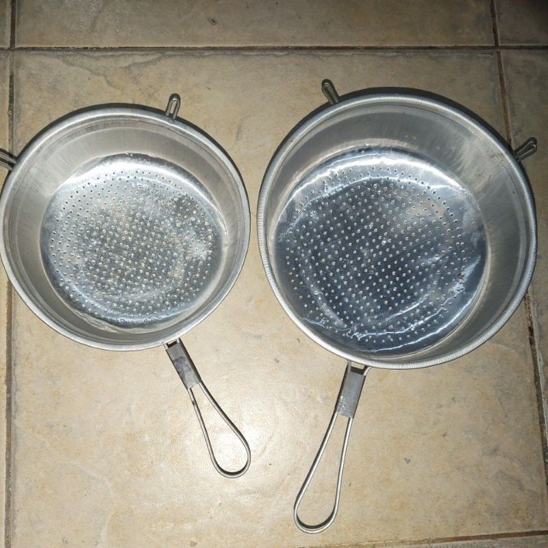 Small Big Aluminum Filter Old School Coconut Milk Filter anti Rust