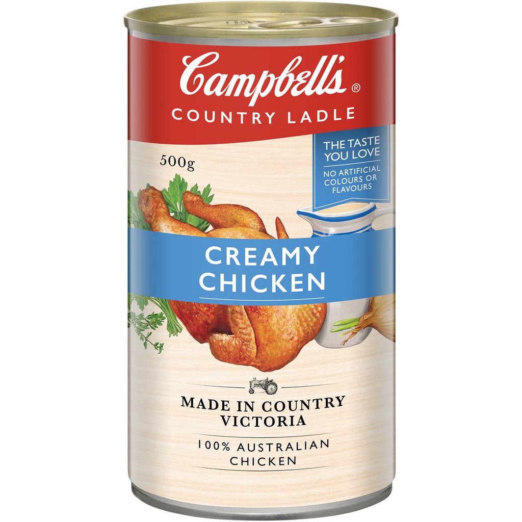 Campbells Australia Country Ladle Creamy Chicken 500g Shopee Malaysia 3292