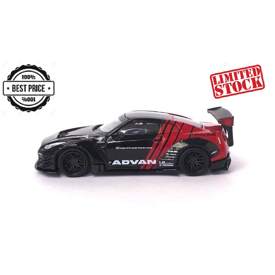 Mini GT Nissan LB Works GT-R R35 Advan (Japan Exclusive) | Shopee