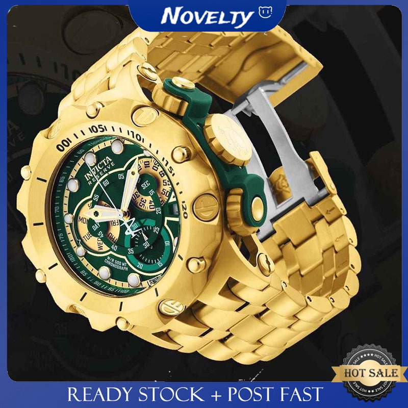 Invicta gold outlet green