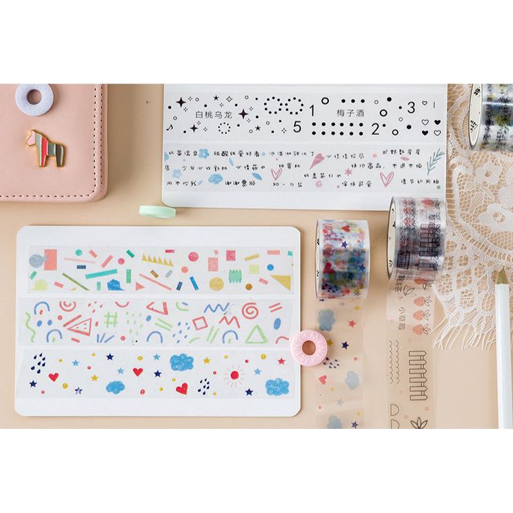 KRBunny [Ready Stock] Candy Poetry PET Fun Canteen Series Cute Creative ...