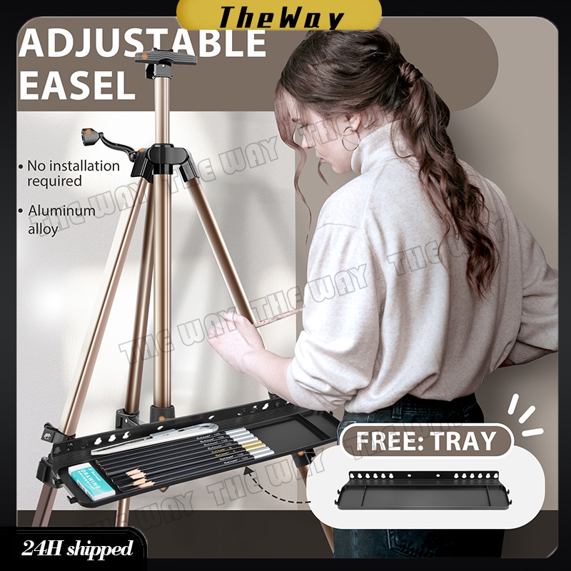 outdoor Drawing board stand easel painting tool set art students hand