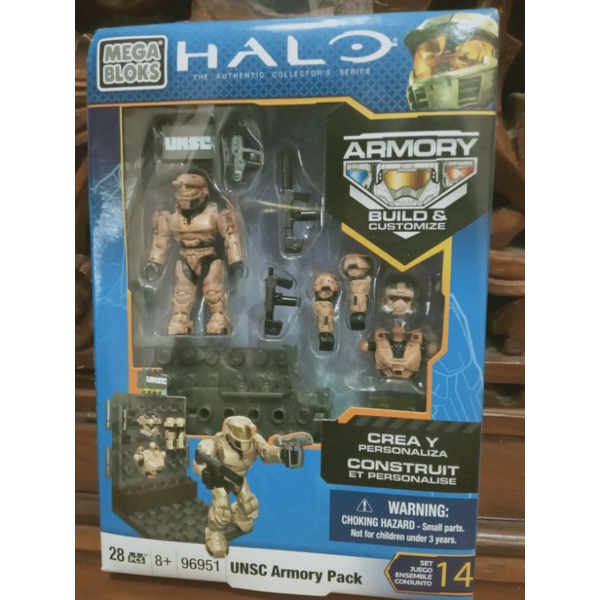 halo mega bloks 97023 UNSC Armory Pack collector