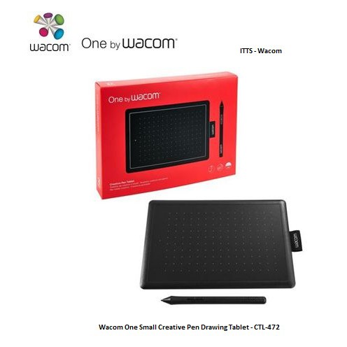 Wacom One by Wacom Small (CTL-472-N) Creative Pen Tablet om te tekenen