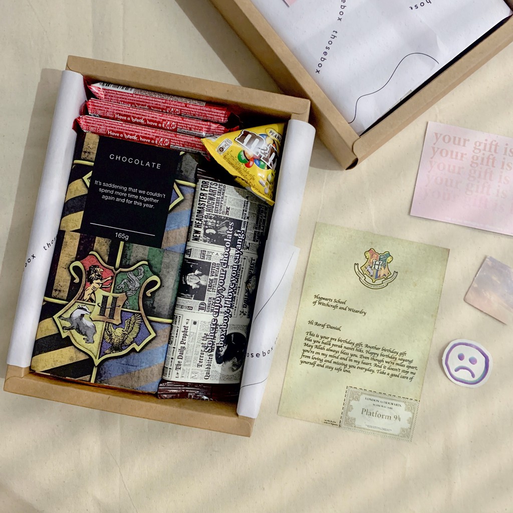 HARRY POTTER THEME CHOCOLATE GIFTBOX | Shopee Malaysia