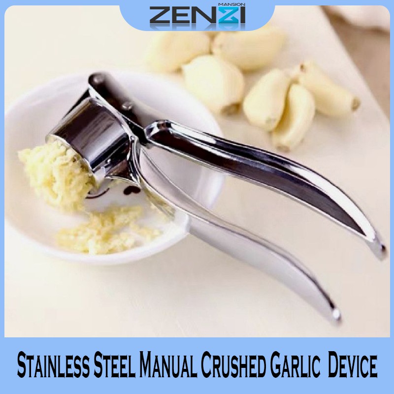 Household Garlic Press 304 Stainless Steel Hand-pressed Ginger Press Garlic  Mashed Garlic Artifact Potato Masher