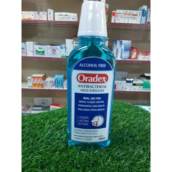 Oradex Everyday Antiseptic Mouthwash Alcohol Free Shopee Malaysia