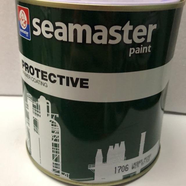 Seamaster Fast Dry Lacquer Primer 1706 White (1L) | Shopee Malaysia