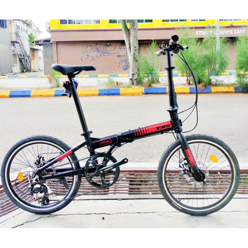 trs folding bike