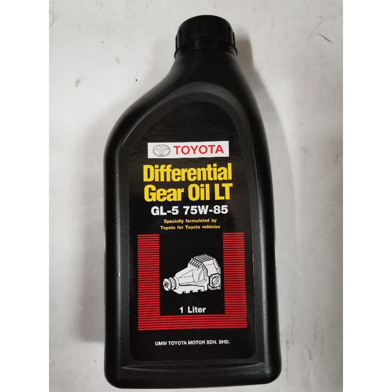 GENUINE TOYOTA DIFFERENTIAL GEAR OIL LT GL5 75W85 1 LITRE Shopee