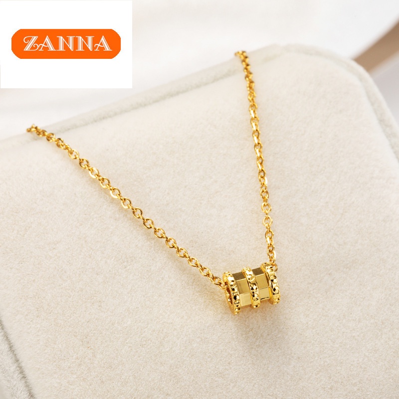 916 original gold girl necklace small waist wild chain pendant women's