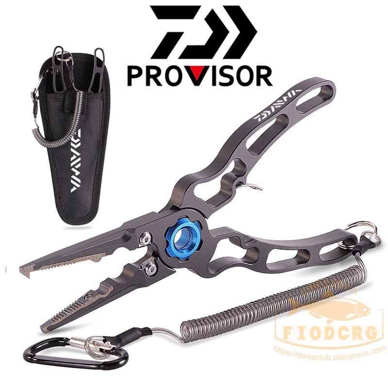 2022 New DAIWA Fishing Pliers Aluminum Alloy Lure Plier Line Cutter