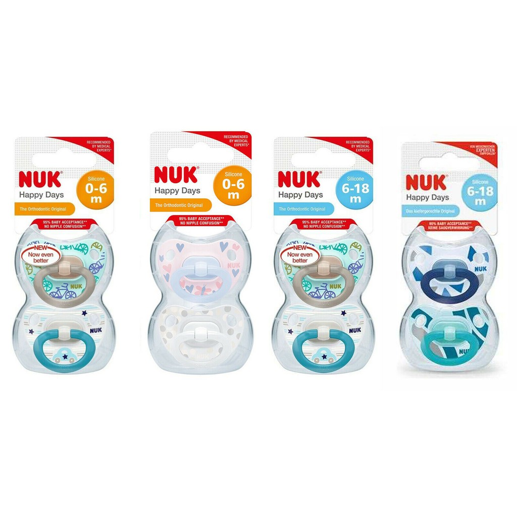 Nuk happy clearance days soother