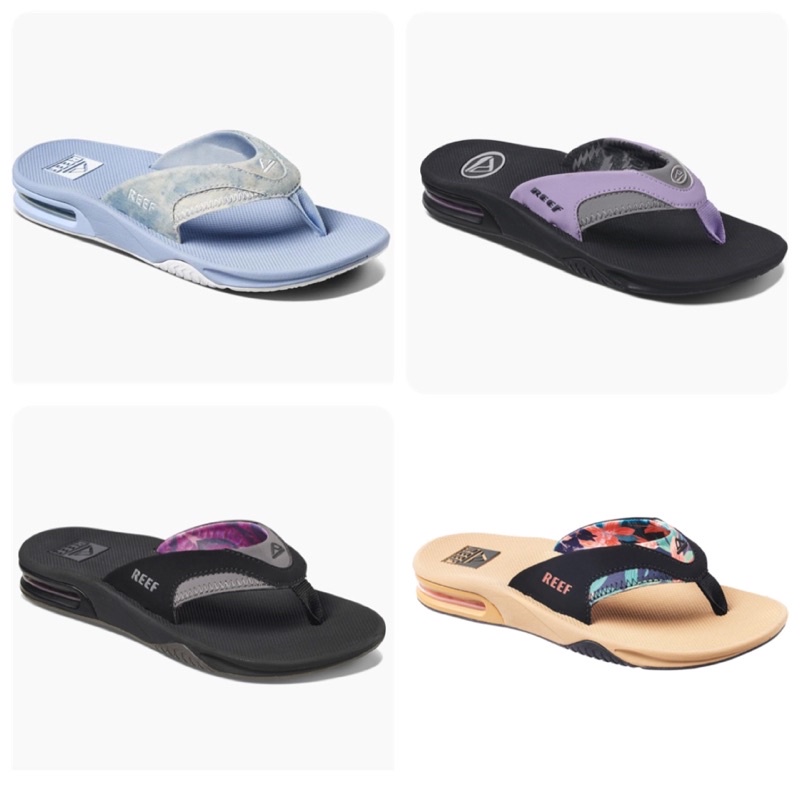 REEF WOMENS FANNING FLIP FLOPS HIBISCUS Shopee Malaysia