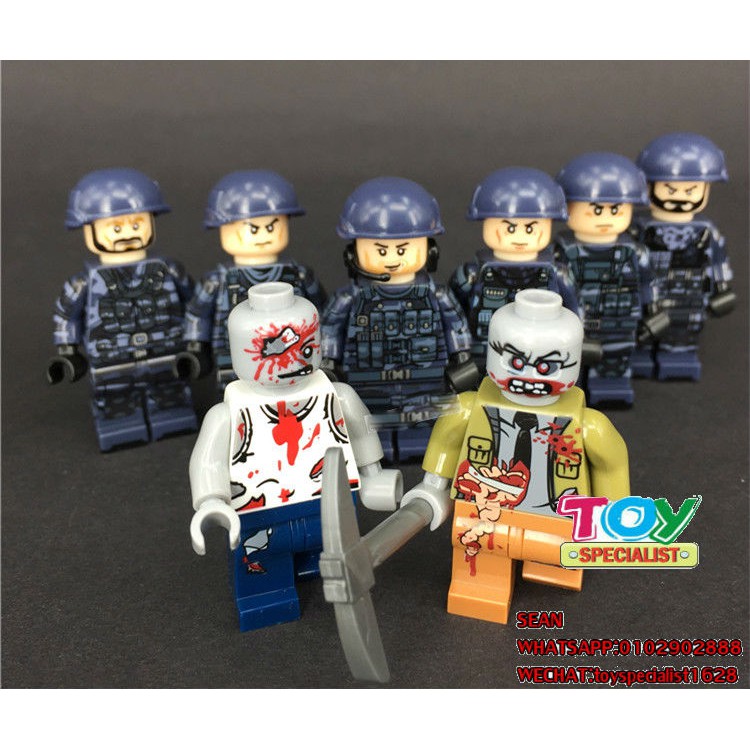 Lego discount swat zombie