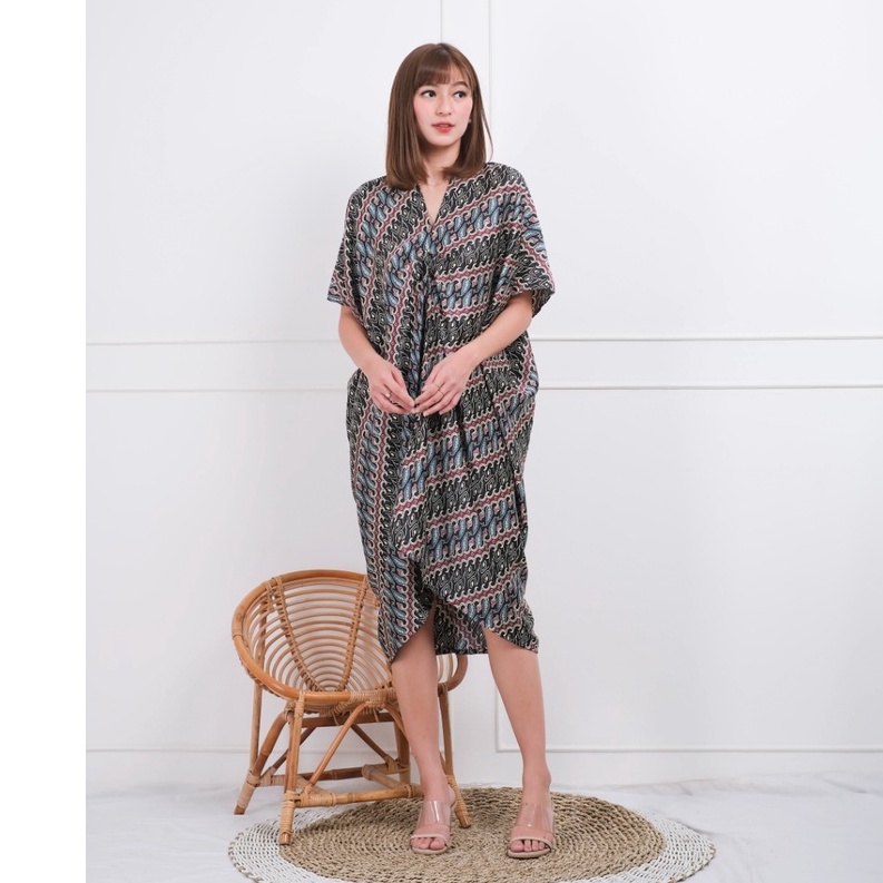 C2w Clothtowear Kaftan Batik Women All Size Satin Brocade Clothes Pgr 