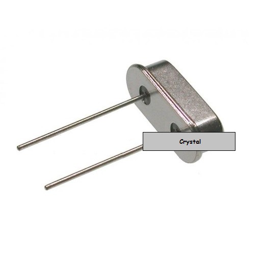 HC49S Quartz Crystal Oscillator, Clock 4Mhz 8MHz 16MHz Arduino