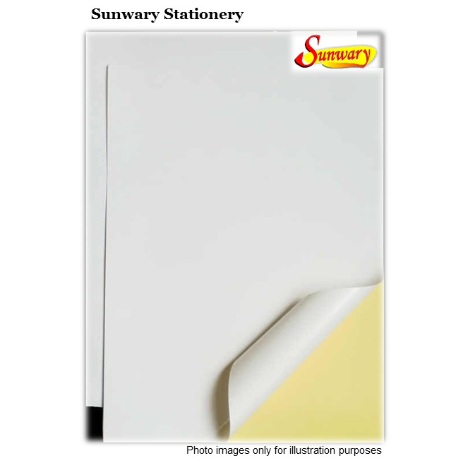 A4 Self Adhesive - A4 Label Sticker Paper (100 sheets/pack) / A4 PL ...