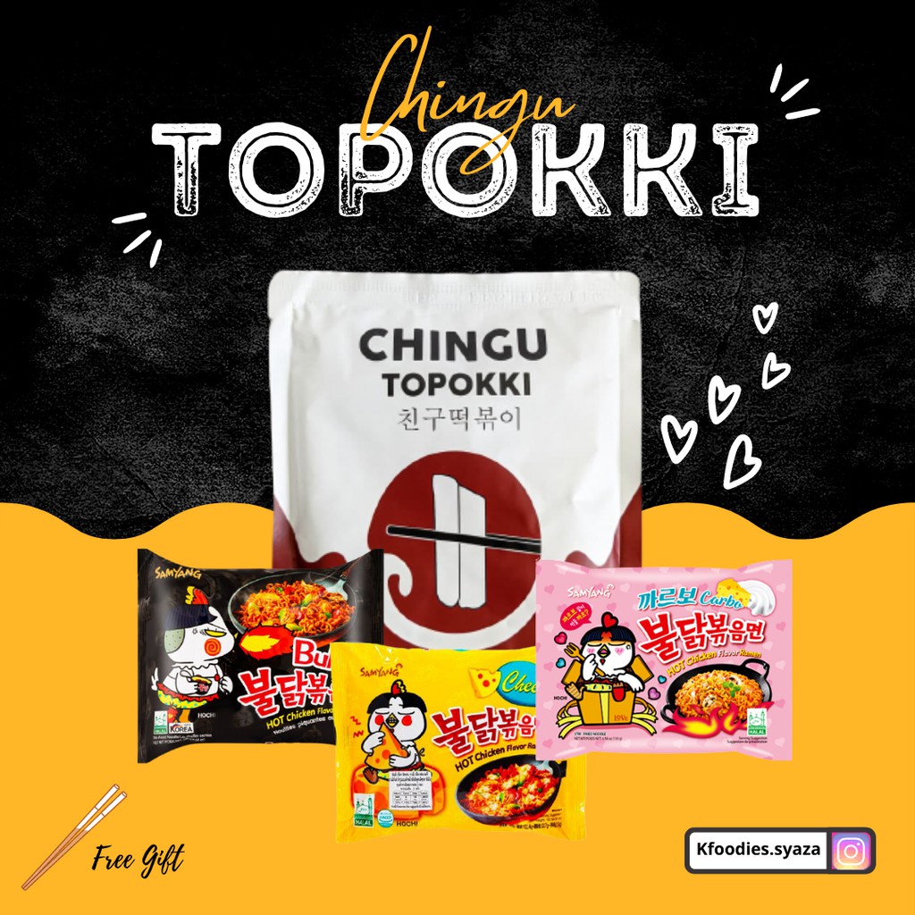 CHINGU TOPOKKI KOREAN HALAL FOOD (SAMYANG AVAILABLE) Shopee Malaysia