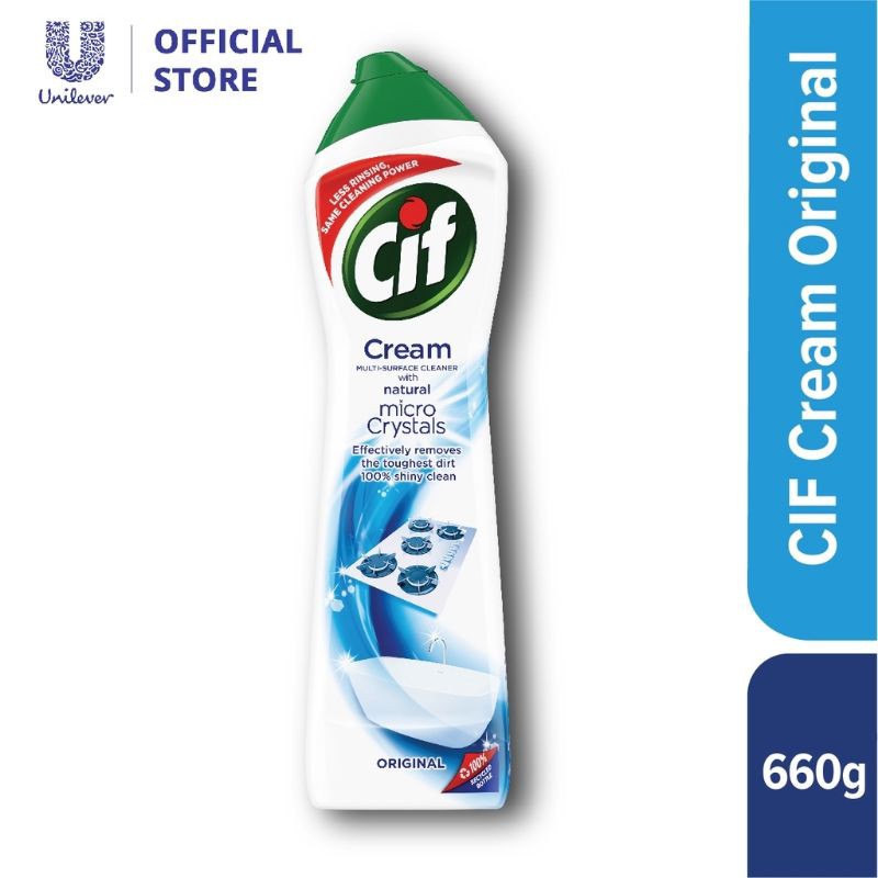 Cif Cleaning Cream - Lemon Original (660g) | Shopee Malaysia