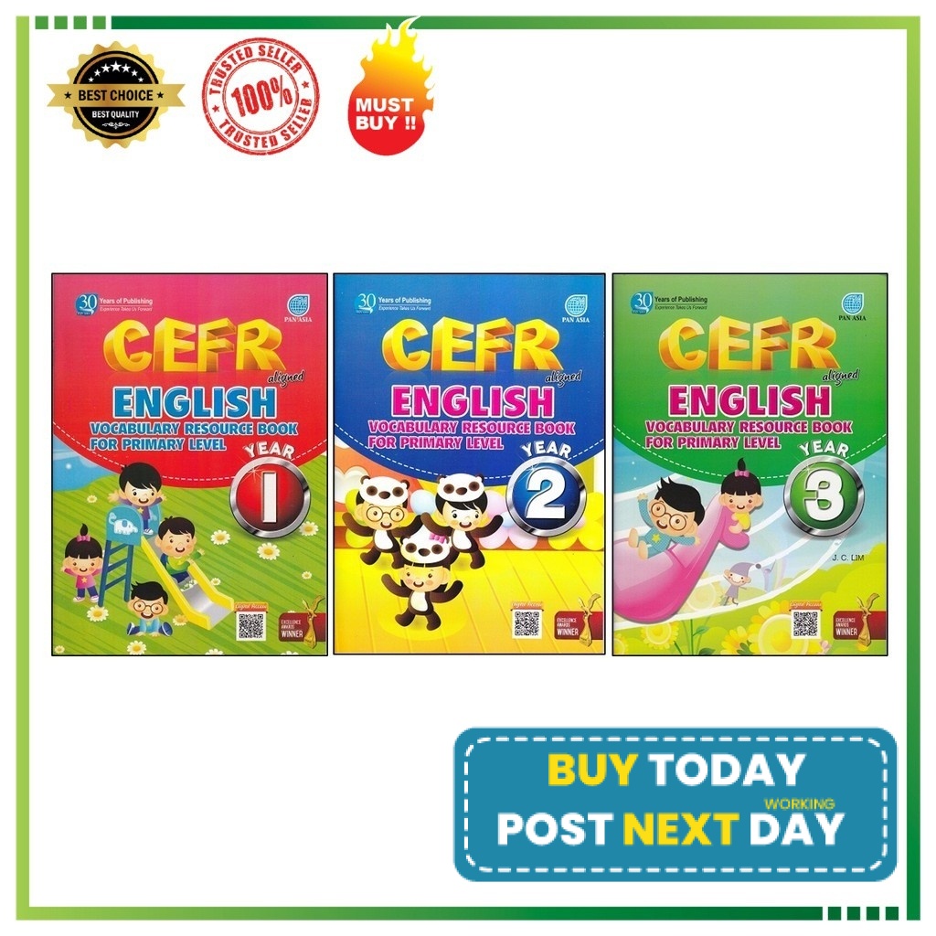 Pan Asia CEFR-Aligned ENGLISH Vocabulary Resource Book For Primary ...