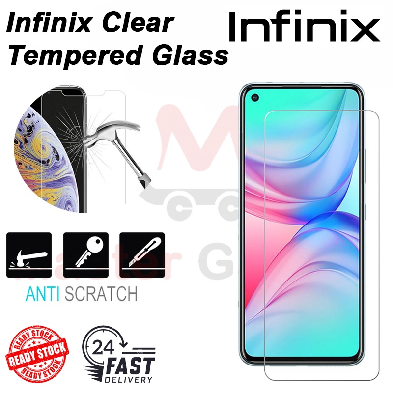 Clear Tempered Glass for Infinix GT 20 Pro/ Note 40X/40/30/Hot 40i/50i ...