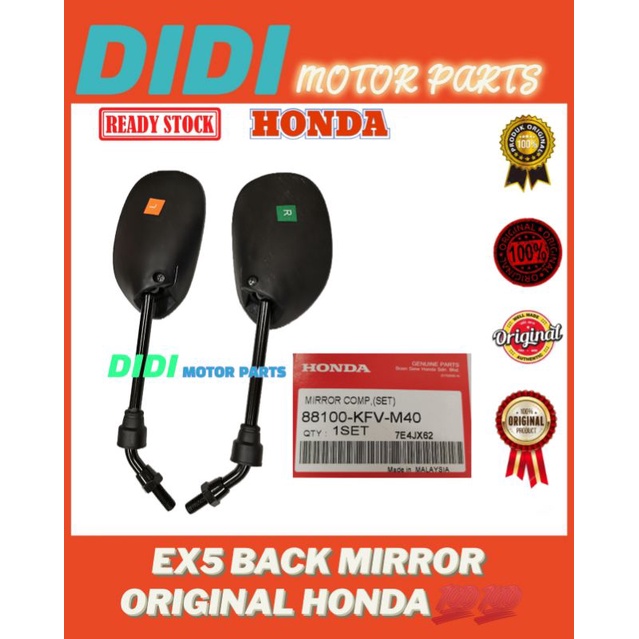 Ex5 Back Mirror Cermin Original Honda Boon Siew💯 | Shopee Malaysia