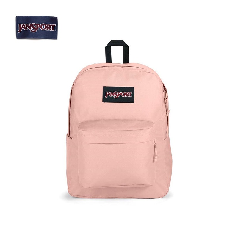 JanSport Superbreak Plus Backpack Misty Rose Women 26L Shopee Malaysia