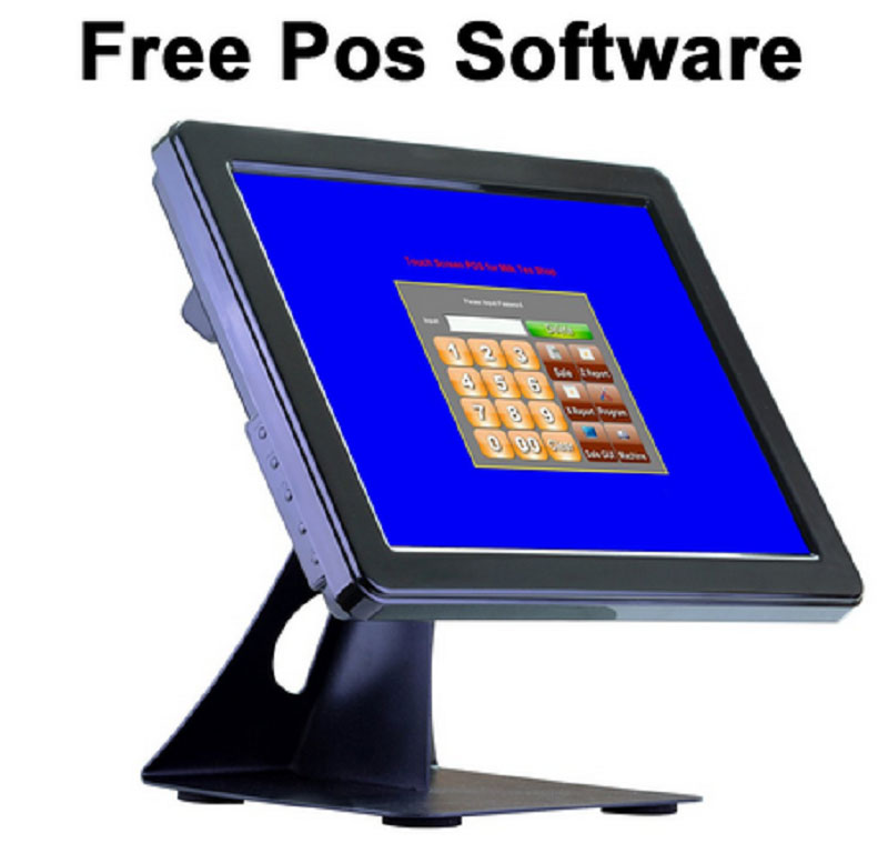 15 inch Touch Screen POS System Cash Register With Free Software For ...
