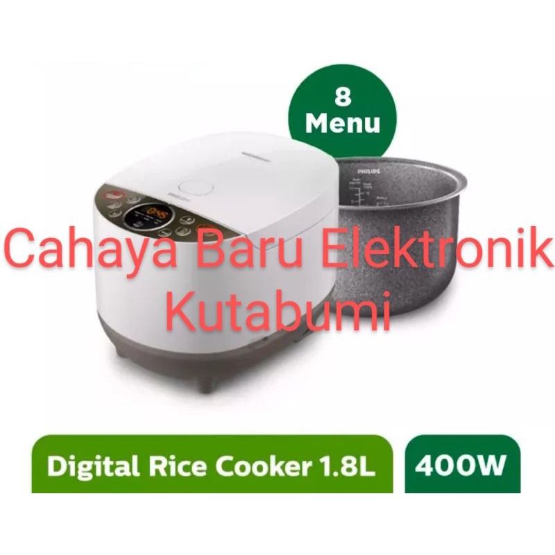 Philips Digital Rice Cooker (1.8L) HD4515/33 Official Warranty Shopee