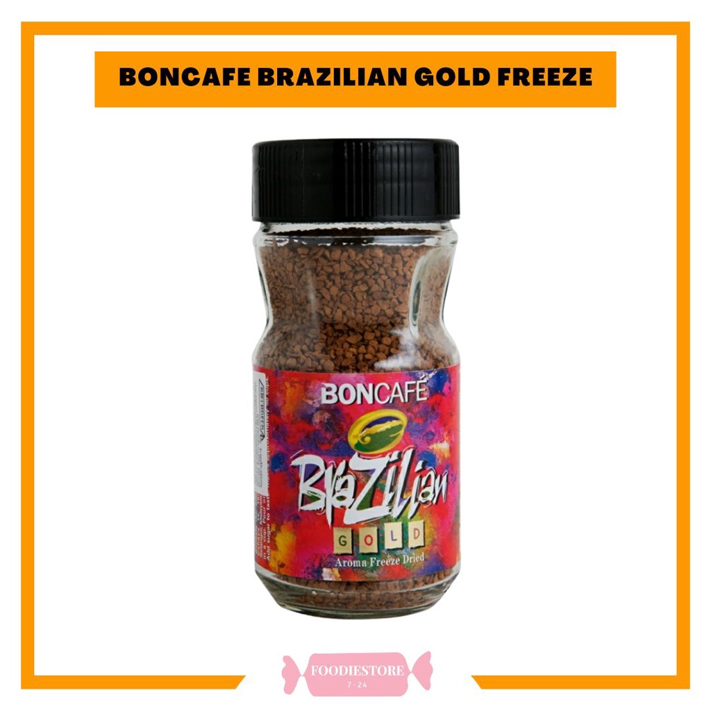 Boncafe Brazilian Gold FreezeDried Instant Coffee 100g / 200g Shopee
