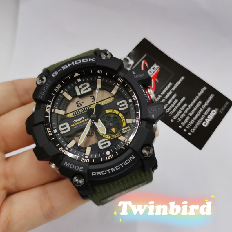 G shock twin sensor mud outlet resist