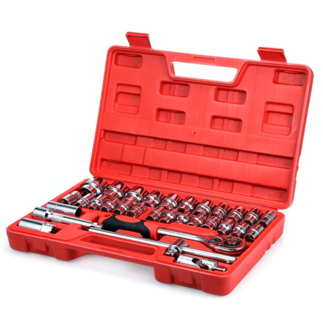 SEMENYIH SATAGOOD 32pcs Ratchet Box Socket Set Box Set Spanner Set ...