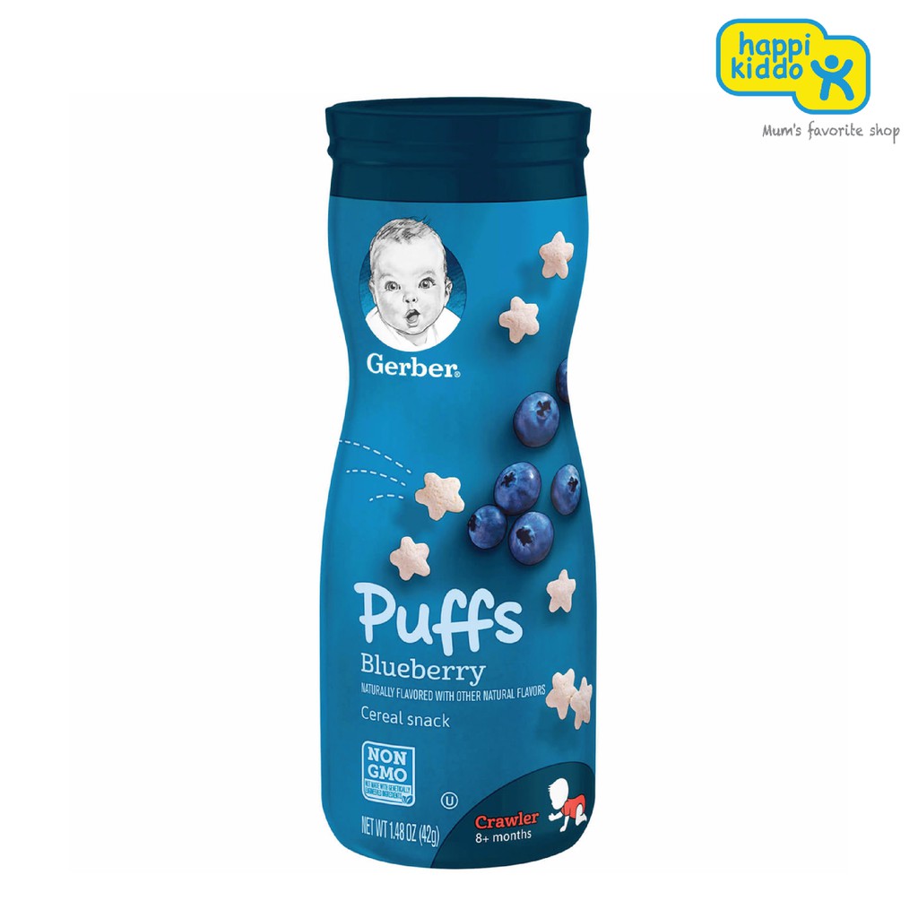 Gerber Graduates Puffs Cereal Snack Gerber Graduates Puffs Cereal