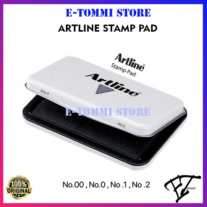 NO. 1 ARTLINE STAMP PAD (BLACK) | Shopee Malaysia