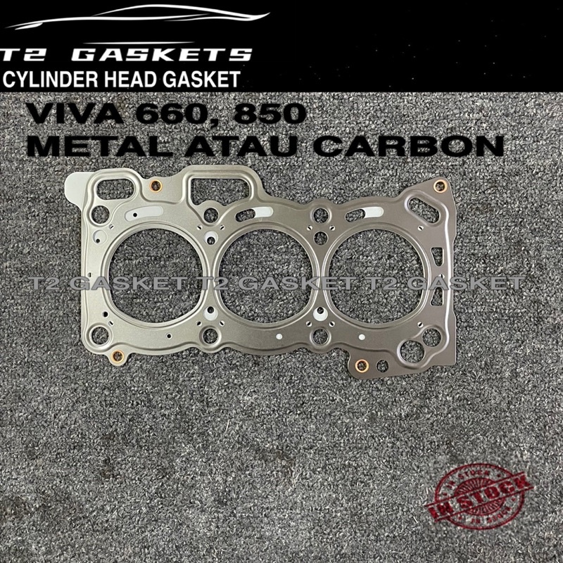 PERODUA VIVA 660, 850 CYLINDER HEAD GASKET METAL ATAU CARBON Shopee