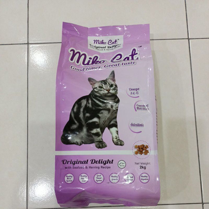 Miko Cat Dry Cat Food 2KG Makanan Kucing Chicken Tuna Chicken Tuna