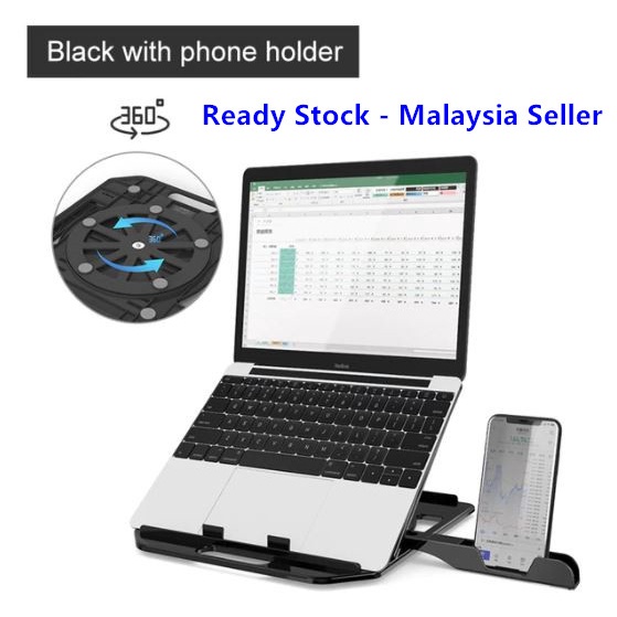 Adjustable Laptop Stand for Desk Ergonomic Multi-Angle Adjustable ...