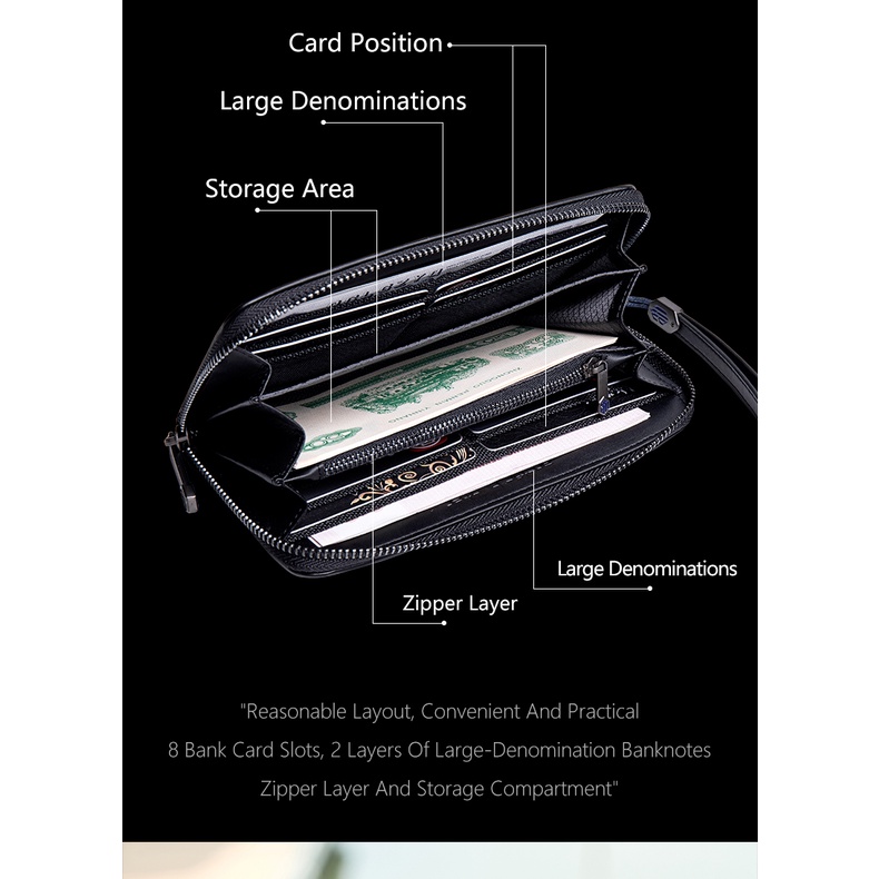Arctic Hunter Ballistic Nylon Fashion Wallets Purses Oxford Money Clips ...