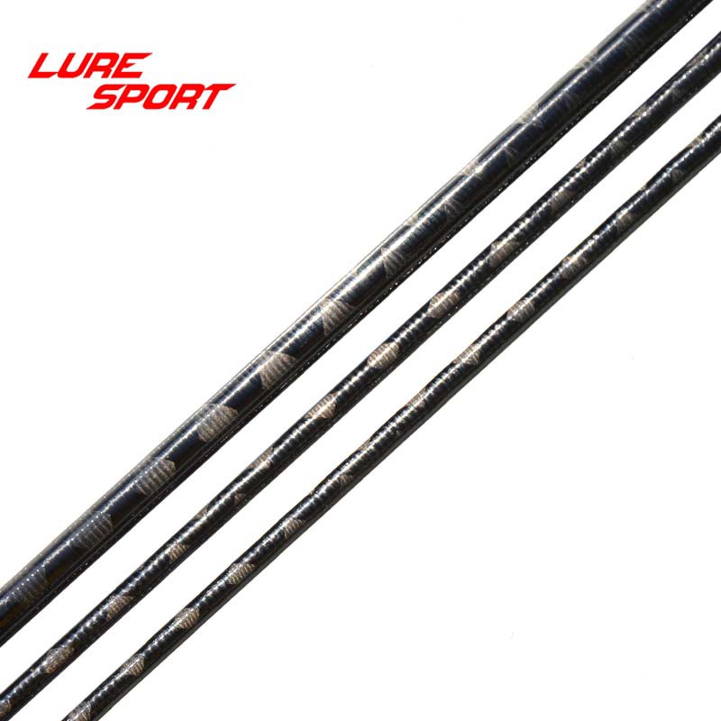 LureSport 7 FT 2.1m M ML 2 tips X cross Toray carbon rod blank Rod Building  component Fishing Pole Repair DIY Accessory