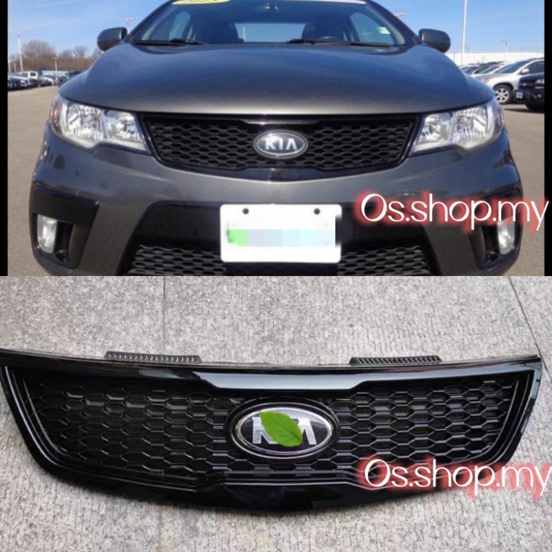 Kia Naza FORTE 2009 - 2014 FRONT RADIATOR GRILLE ASSY WITH LOGO Grille ...