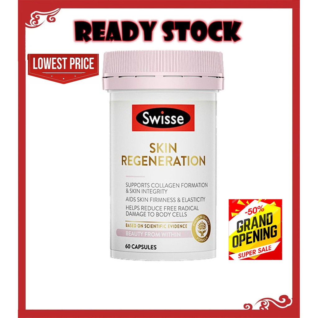 Swisse Skin Regeneration 60 Capsules (Made in Australia) | Shopee Malaysia