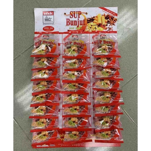 Adabi Sup Bunjut / 8G x 24 Pack / 1papan | Shopee Malaysia