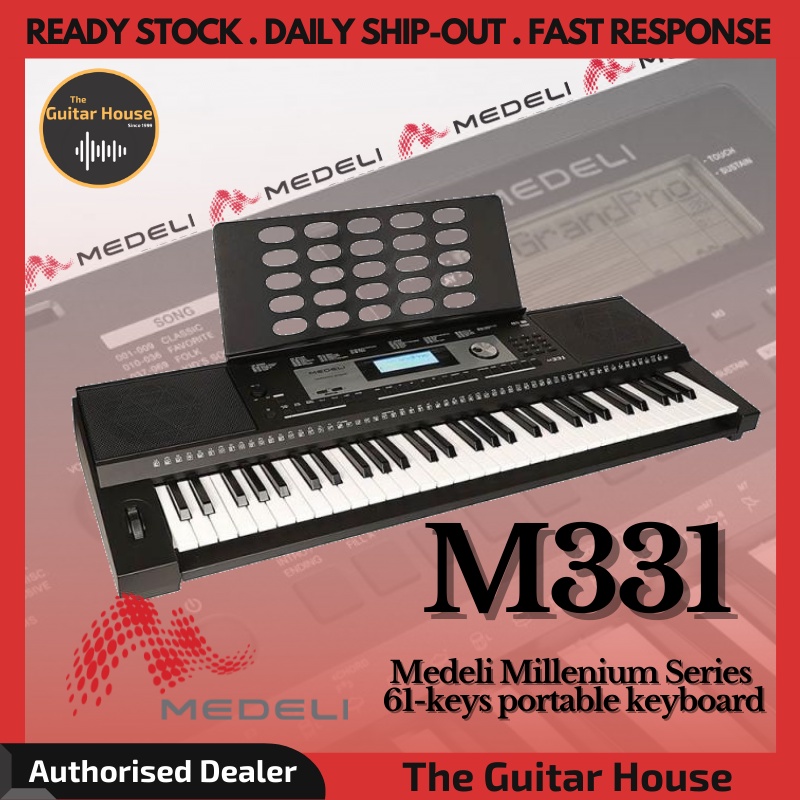 Medeli M331 Millenium Series 61-keys portable keyboard | Shopee Malaysia